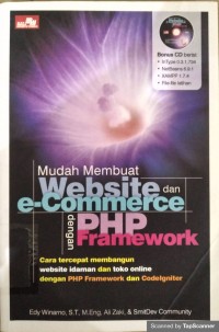 Mudah membuat website dan e-commerce dengan php framework