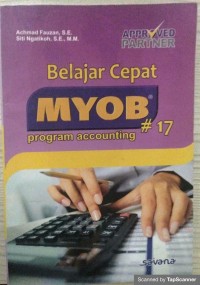 Belajar cepat myob program accounting 17