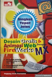 Desain grafis dan animasi web dengan fire works mx