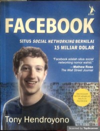 Facebook situs sosial networking bernilai 15 miliar dolar