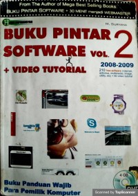 Buku pintar software + video tutorial
