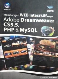 Image of Membangun WEB interaktif dengan Adobe Dreamweaver CS.5, PHP & MySQL