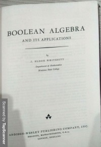 Boolean algebra  and its applications