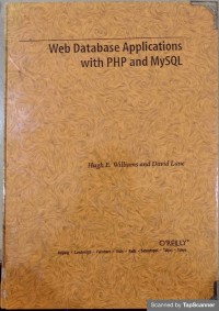 Web database applications with php and mysql