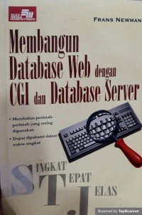 Membangun database web dengan cgi dan database server