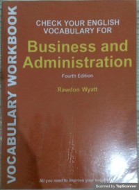Check your english vocabulary for business and administration