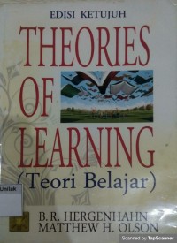 Theories of learning : Teori belajar
