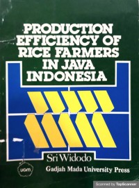 Production efficiency of rice farmers in java Indonesia