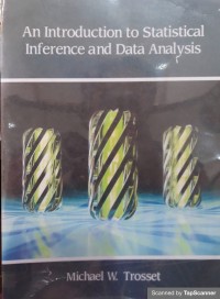 An introduction to statistical inference and data analysis