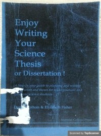 Enjoy writing your science thesis or disertation !