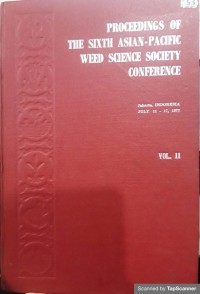 Proceedings of the sixth Asian - Pacific weed science sociaty conference Vol. II