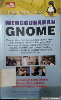 Buku pintar linux menggunakan gnome