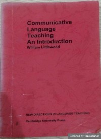 Communicative language teaching an introduction