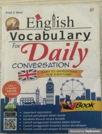 English vocabulary for daily conversation