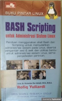 Buku pintar linux bash scripting untuk administrasi sistem linux