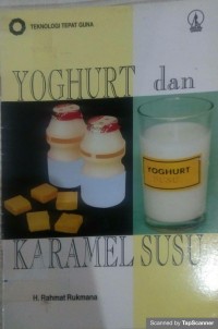 Yoghurt dan karamel susu