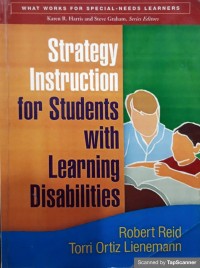 Strategy instruction for students with learning disabilities