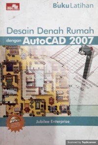Desain denah rumah dengan AutoCAD 2007