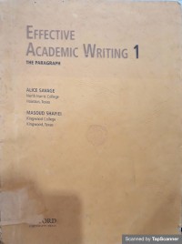 Effective Academic Writing 1