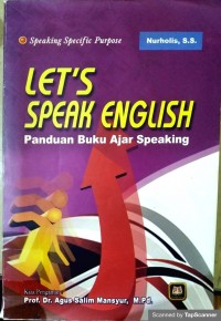 Let's speak english panduan buku ajar speaking