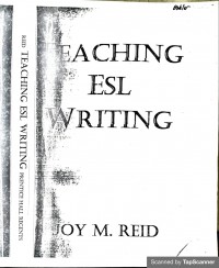 Teaching esl writing