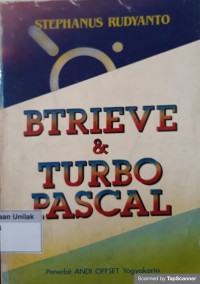 Btrieve & Turbo Pascal