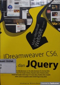 Adobe dreamweaver cs 6, css dan jquery