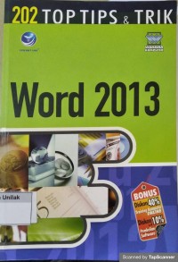 202 Top tips & trik word 2013