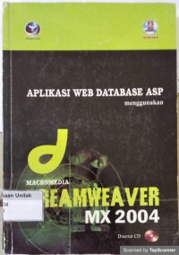 Aplikasi Web database ASP Menggunakan Dreamweaver Mx 2004