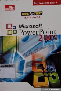 Microsoft power point 2003