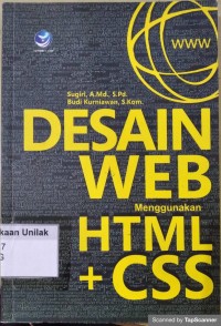 Desain Web menggunakan HTML + CSS