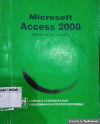 Microsoft access 2000 microsoft office