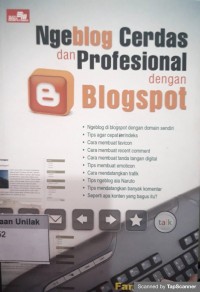 Ngeblog cerdas dan profesional dengan blogspot