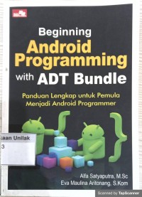 Beginning android programing with adt bundle