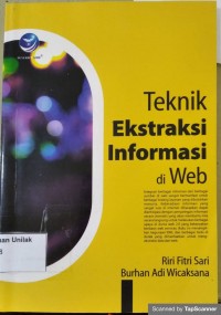 Teknik Ekstraksi Informasi di Web