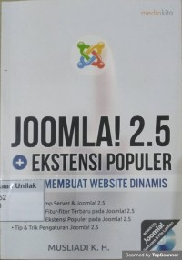 Joomla! 2.5 + Ekstensi populer untuk membuat website dinamis