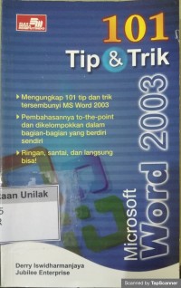 101 tip & trik microsoft word 2003