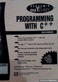 Programming with c++