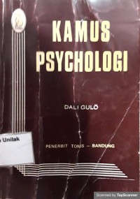 Kamus psychologi