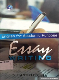 English For Academic Purpose:Essay Writing