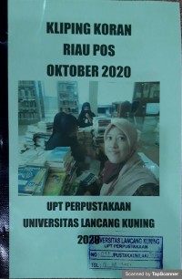 Kliping koran Riau Pos Oktober 2020