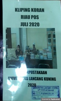 Image of Kliping koran Riau Pos Juli 2020