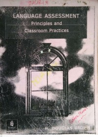 Image of Language assessment principles and classroom practices