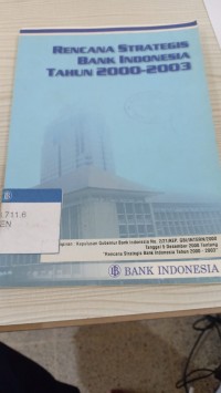 Rencana strategis Bank Indonesia