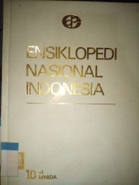 Ensiklopedi nasional indonesia (jilid 10)