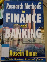 Image of Research methods in finance and banking