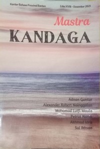 Image of Mastra kandaga: majalah sastra  (Edisi xviii-2021)