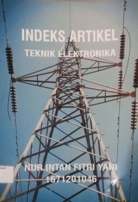 Image of Indeks artikel teknik elektronika