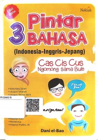Image of Pintar 3 bahasa (Indonesia-Inggris-Jepang)