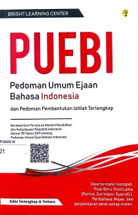 Image of PUEBI Pedoman Umum Ejaan Bahasa Indonesia dan Sastra Indonesia